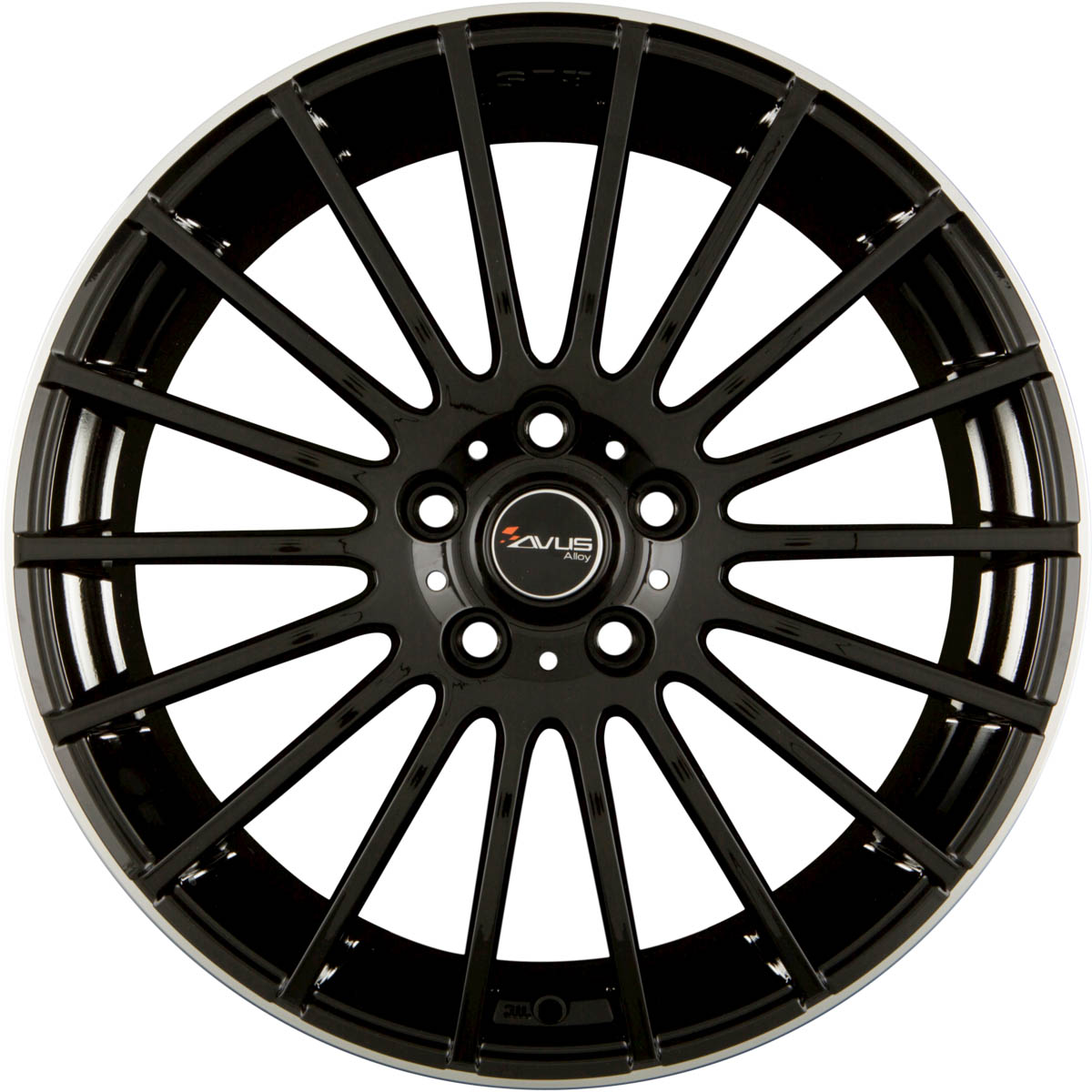 AVUS Racing AC-M03 8.00x18 5x112.0 ET 45 - felgi aluminiowe (kolor Czarny)