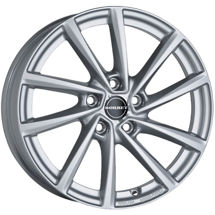 BORBET V 7.00x17 5x112.0 ET 54 - felgi aluminiowe (kolor Srebrny)