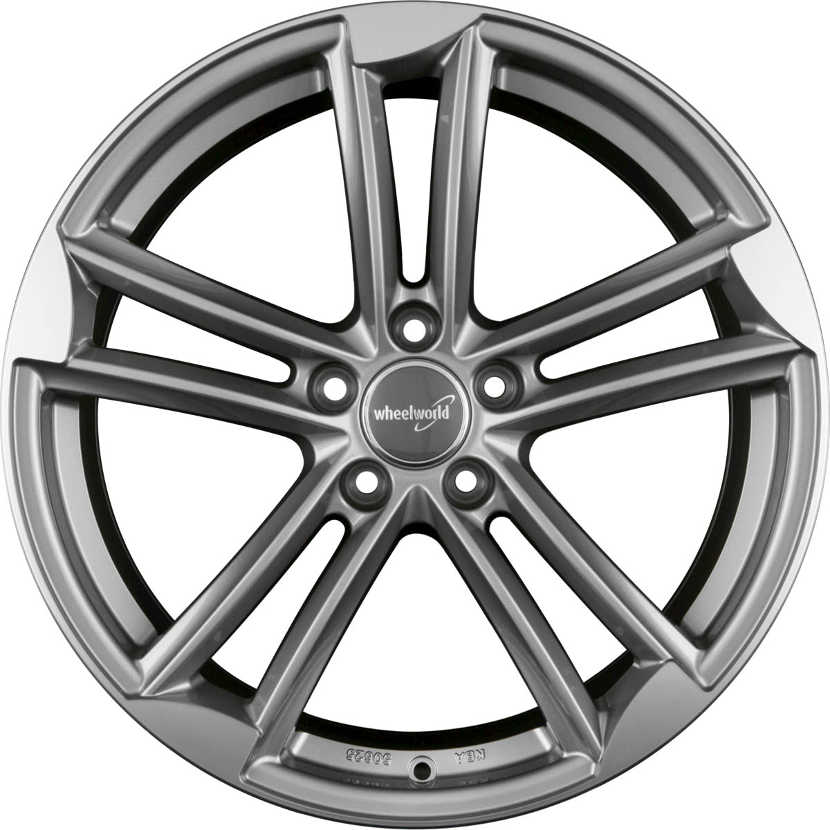 WHEELWORLD WH27 8.00x18 5x112.0 ET 25 - felgi aluminiowe (kolor Szary)