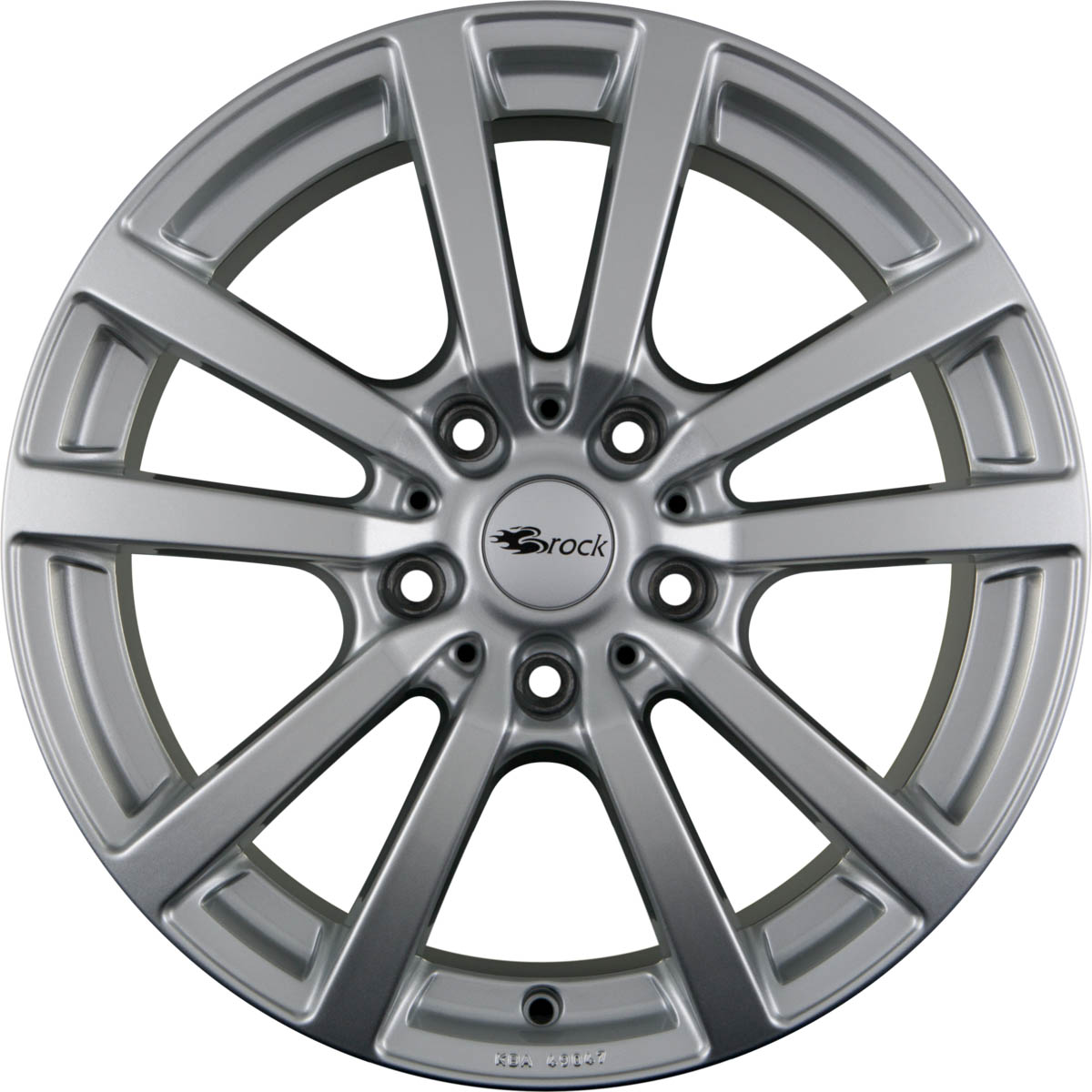 BROCK / RC RC25 6.50x16 5x127.0 ET 40 - felgi aluminiowe (kolor Srebrny)