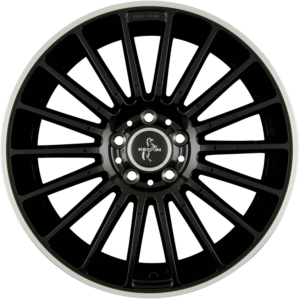 KESKIN KT15 SPEED 8.50x19 5x112.0 ET 45 - felgi aluminiowe (kolor Czarny)