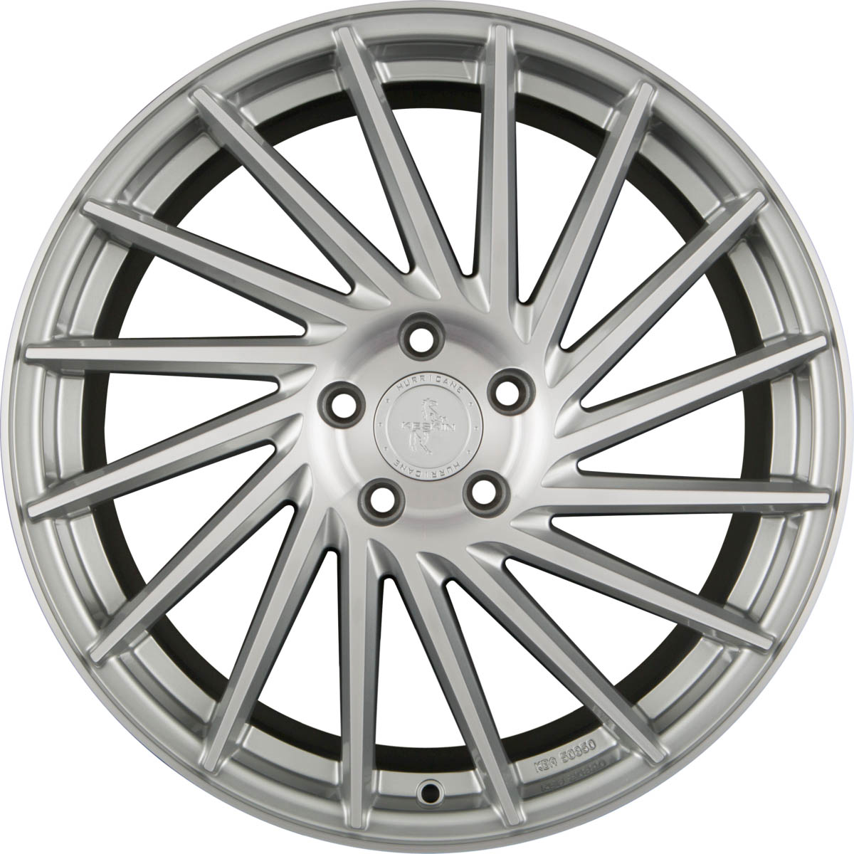 KESKIN KT17 HURRICANE 10.00x22 5x112.0 ET 50 - felgi aluminiowe (kolor Srebrny)