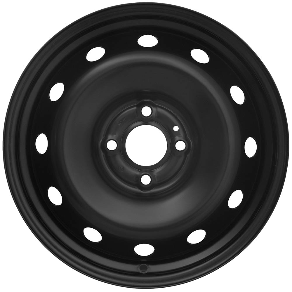 Alcar Stahlrad Micra IV (MY2017) 6.00x15 4x100.0 ET 50 - felgi stalowe (kolor Czarny)