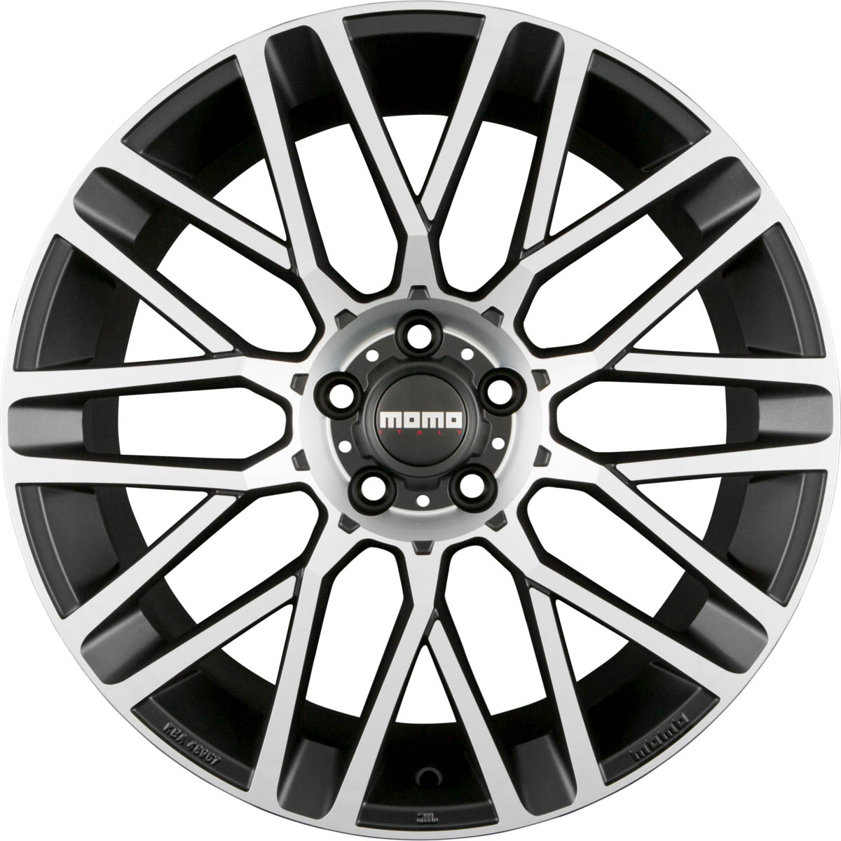 MOMO REVENGE EVO 8.00x17 5x112.0 ET 48 - felgi aluminiowe (kolor Czarny)
