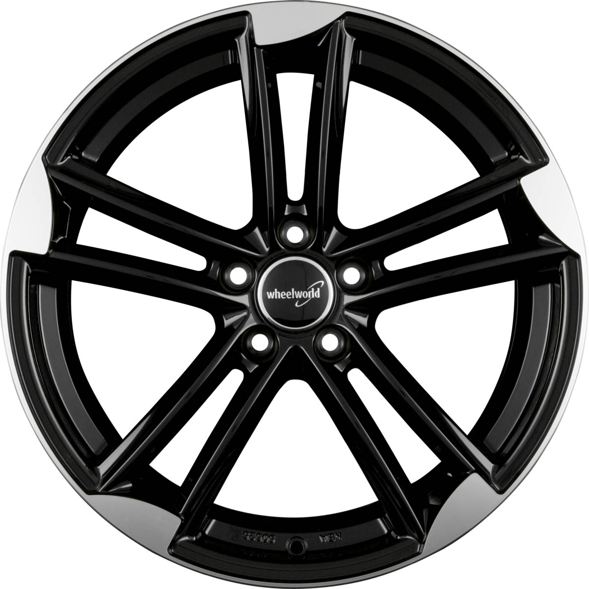 WHEELWORLD WH27 8.50x19 5x112.0 ET 45 - felgi aluminiowe (kolor Czarny)