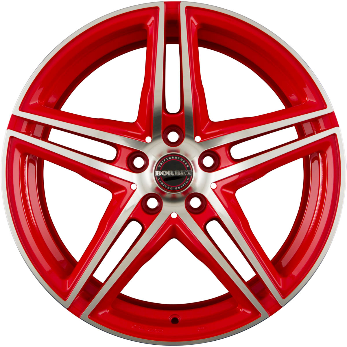 BORBET XRT 9.50x19 5x112.0 ET 35 - felgi aluminiowe (kolor Czerwony)