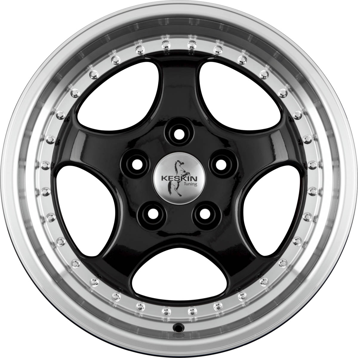 KESKIN KT 2 Cup 8.50x18 5x130.0 ET 52 - felgi aluminiowe (kolor Czarny)