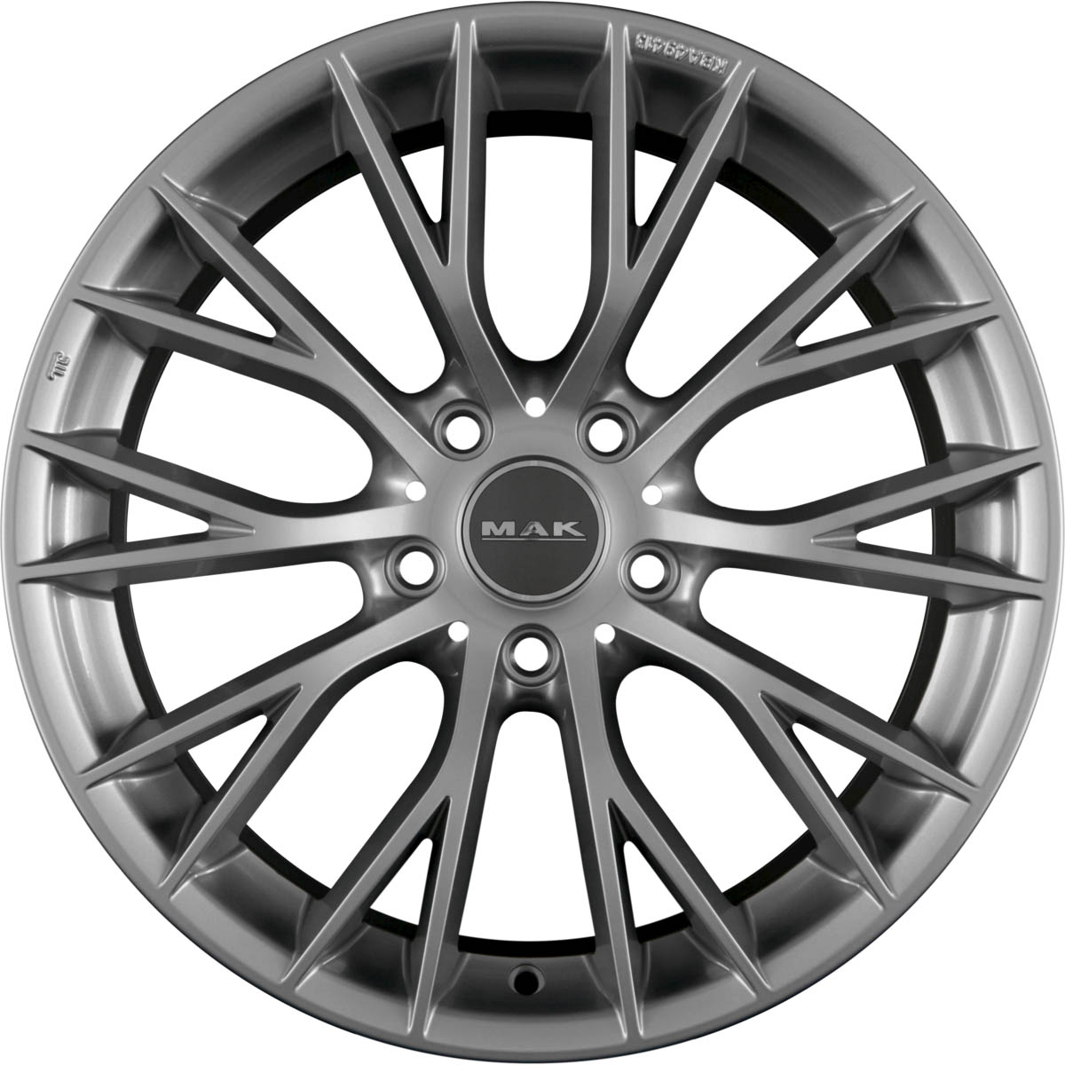 MAK MÜNCHEN 8.50x20 5x120.0 ET 38 - felgi aluminiowe (kolor Srebrny)