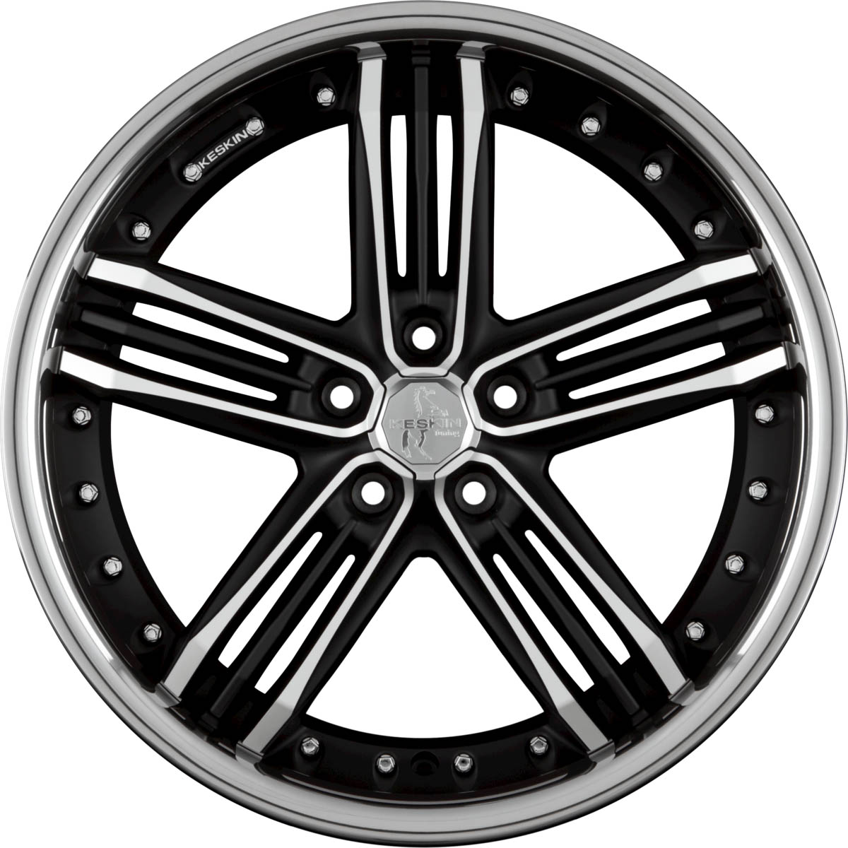 KESKIN KT11 Heaven 9.50x20 5x112.0 ET 45 - felgi aluminiowe (kolor Czarny)