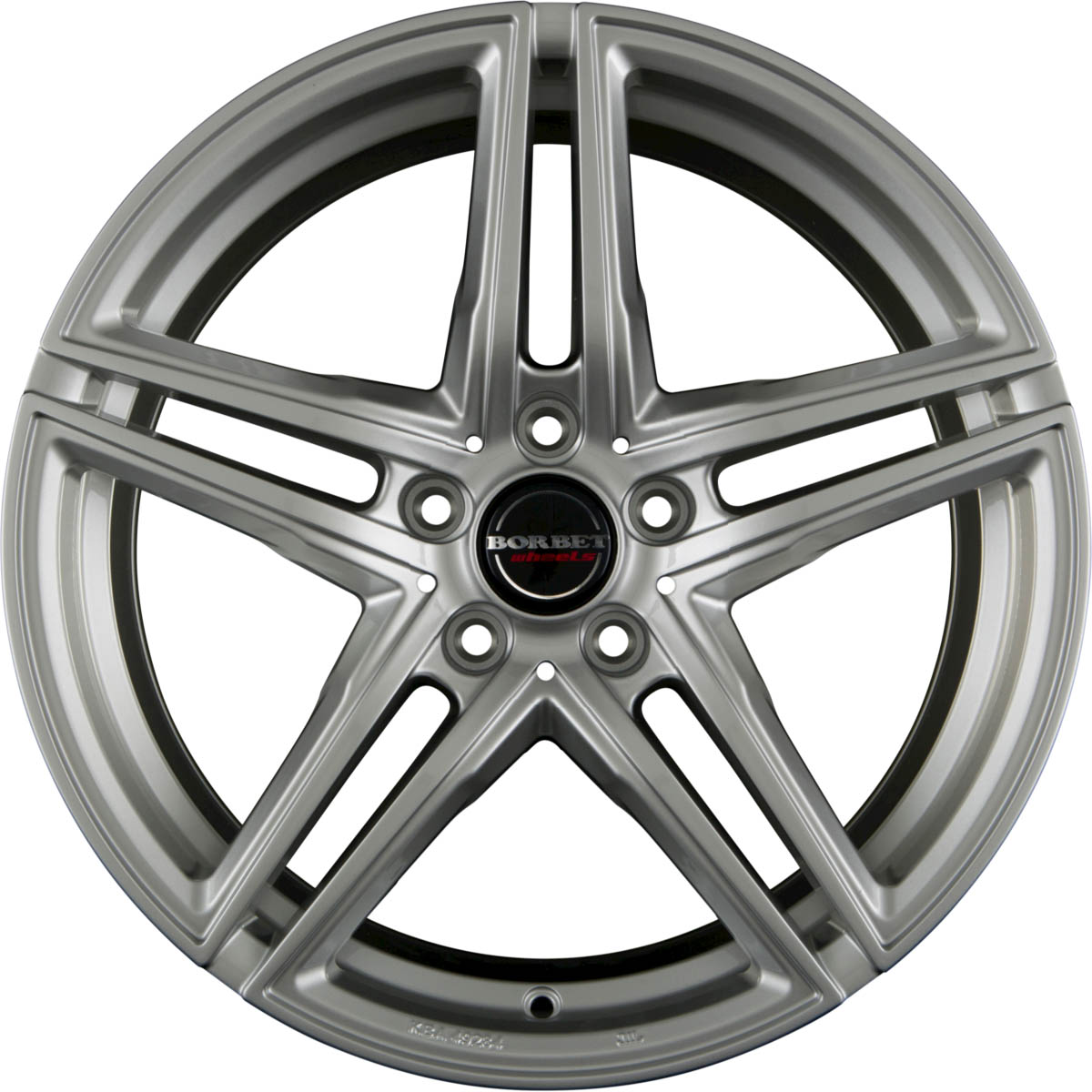 BORBET XRT 8.00x18 5x112.0 ET 21 - felgi aluminiowe (kolor Srebrny)