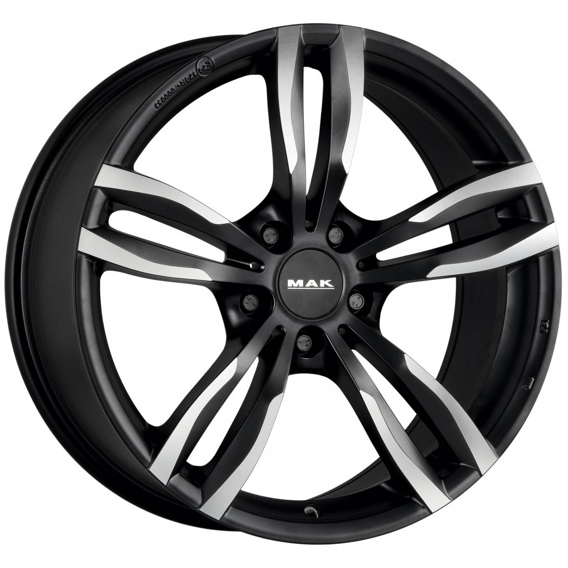 MAK LUFT 8.00x18 5x112.0 ET 57 - felgi aluminiowe (kolor Czarny)