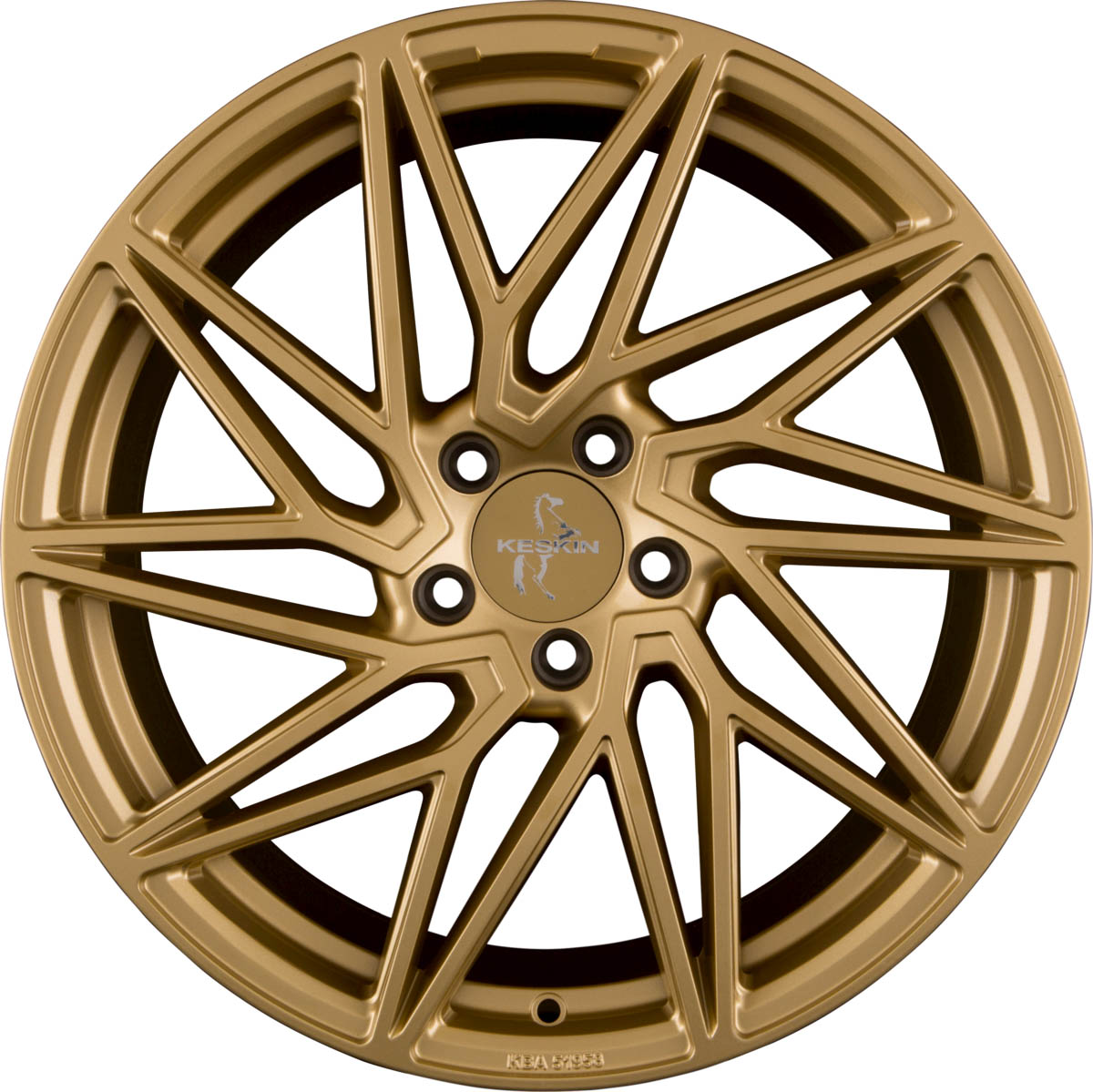 KESKIN KT20 FUTURE 8.50x19 5x112.0 ET 45 - felgi aluminiowe (kolor Złoty)
