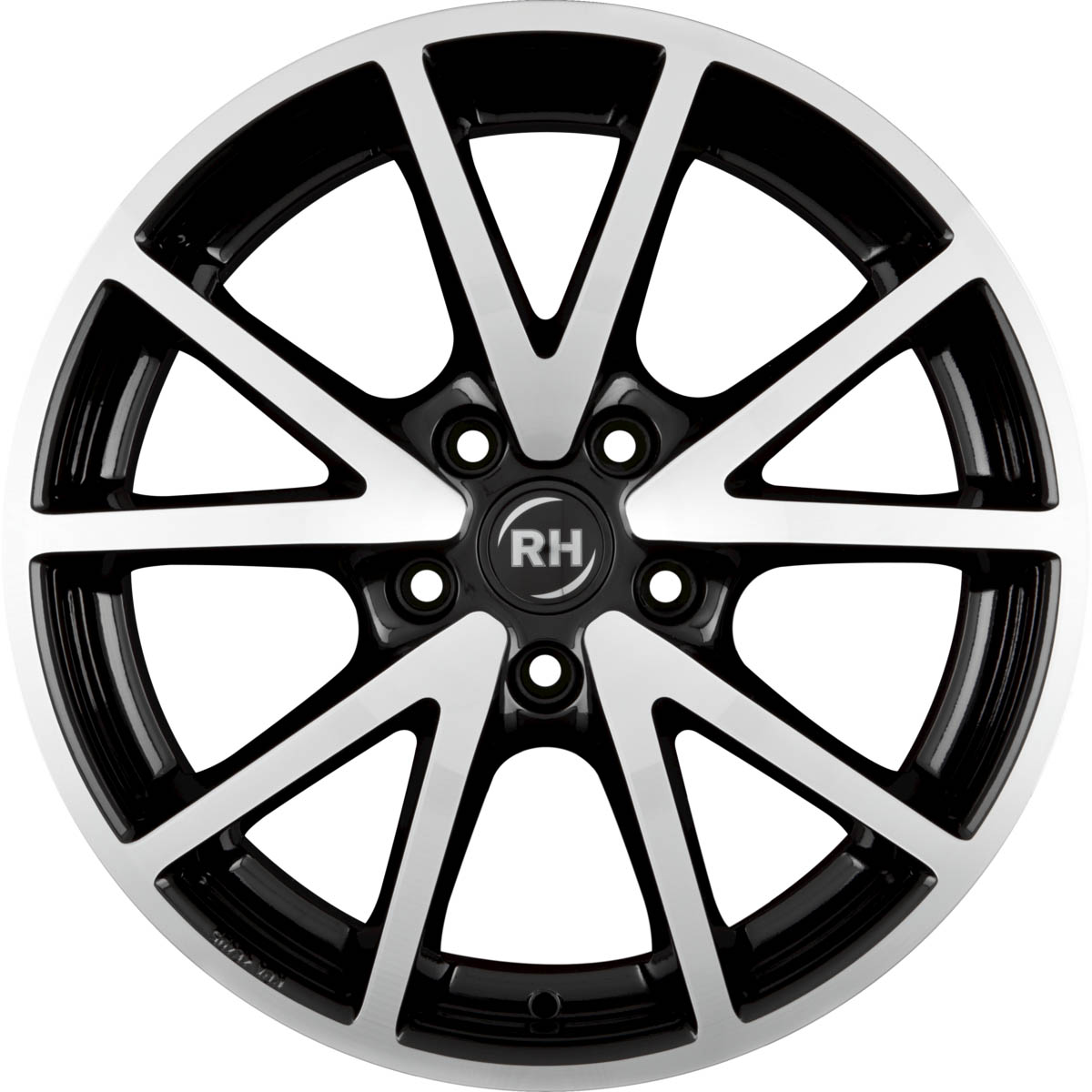 RH ALURAD DE SPORTS 8.00x17 5x112.0 ET 45 - felgi aluminiowe (kolor Czarny)