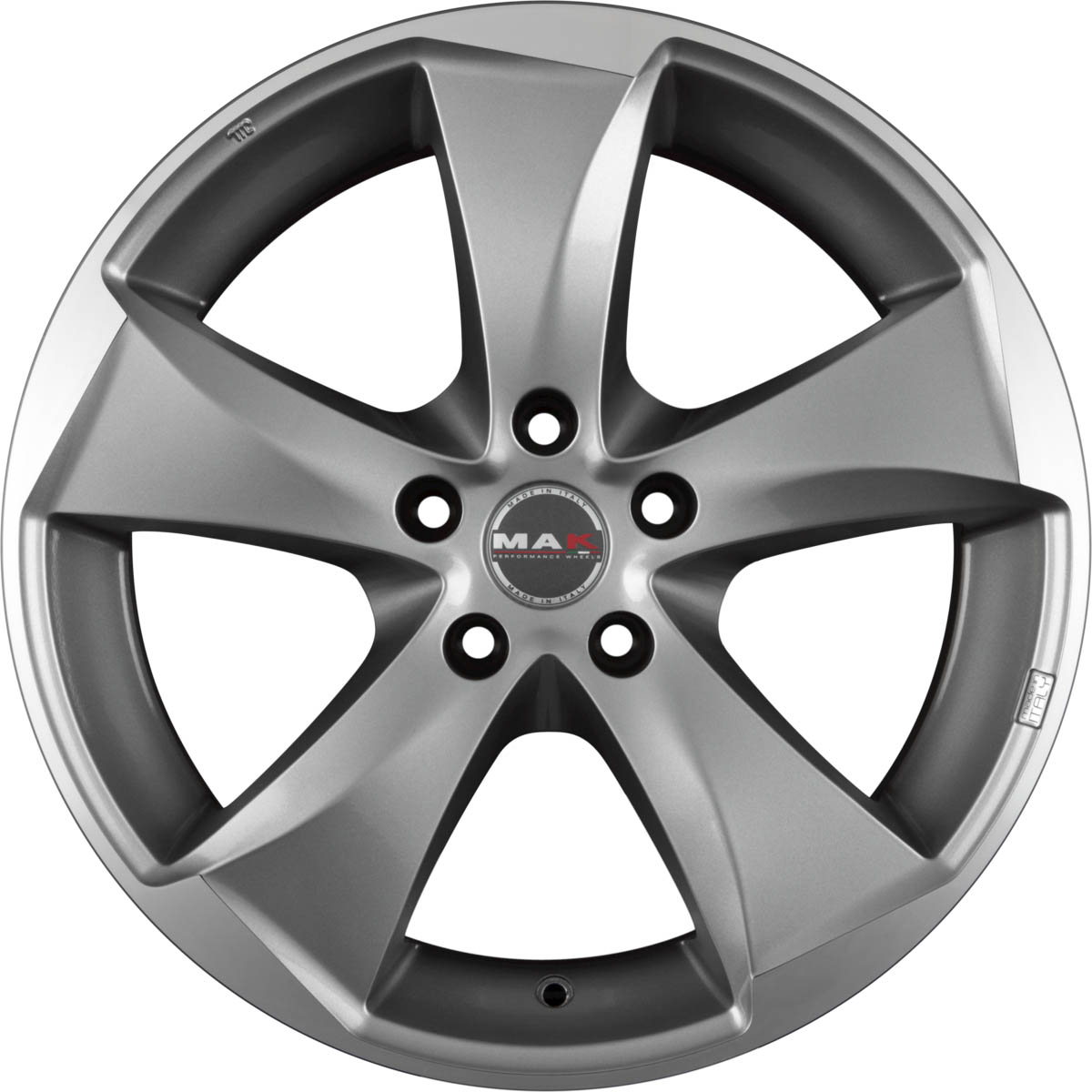 MAK RAPTOR 5 8.00x17 5x130.0 ET 45 - felgi aluminiowe (kolor Grafitowy)