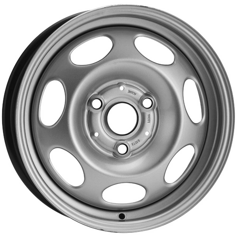 Alcar Stahlrad Smart ForTwo - Vorderachse 4.50x15 3x112.0 ET 24 - felgi stalowe (kolor Srebrny)