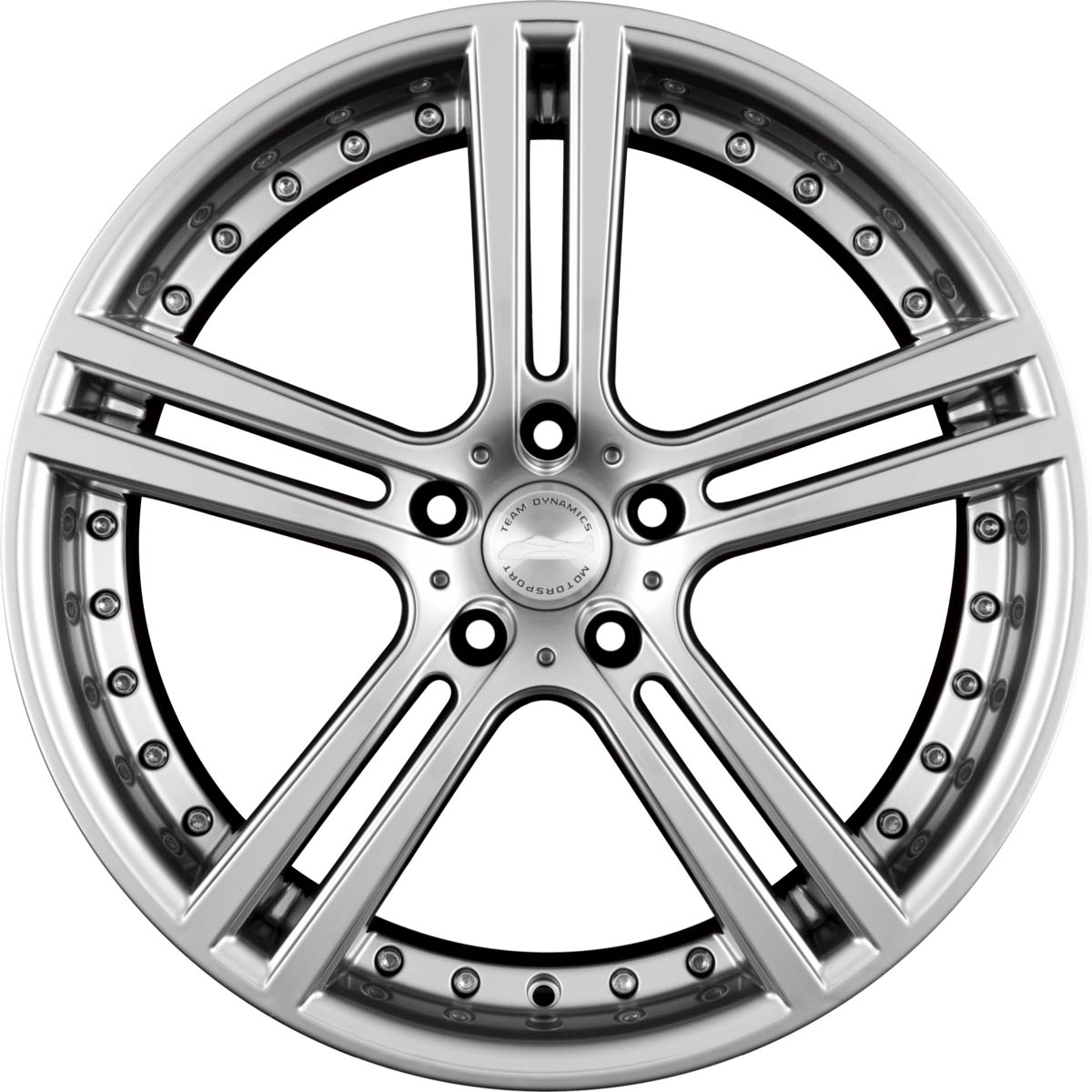 TEAM DYNAMICS LE MANS 8.50x19 5x100.0 ET 35 - felgi aluminiowe (kolor Srebrny)