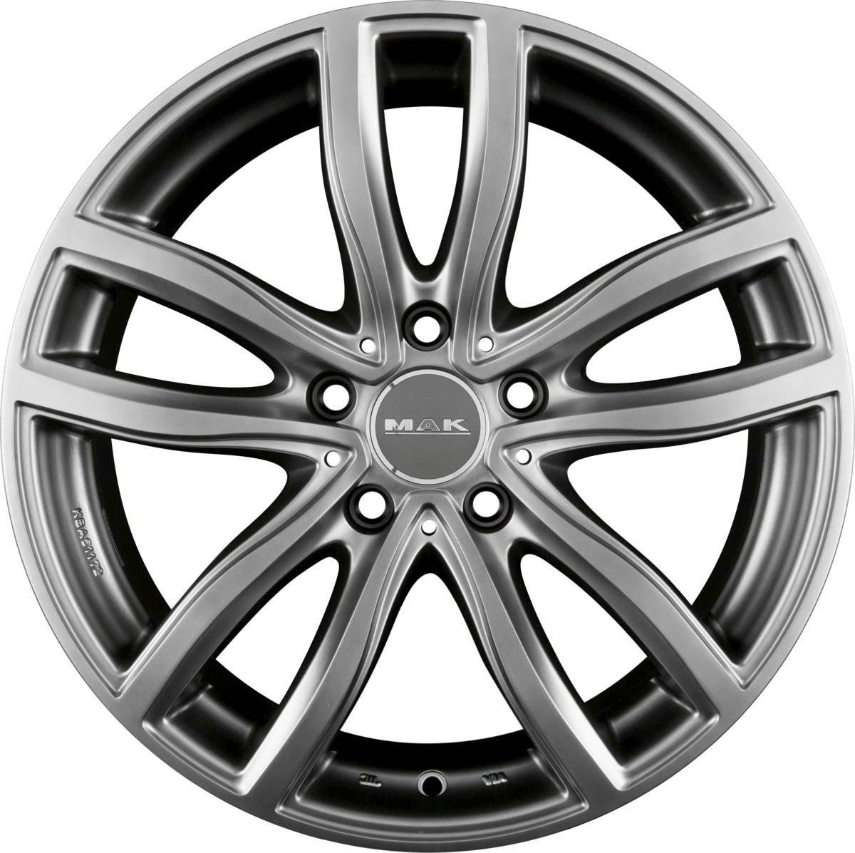 MAK FAHR 8.00x19 5x112.0 ET 30 - felgi aluminiowe (kolor Szary)