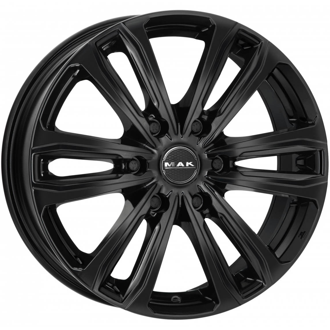 MAK SAFARI 6 8.00x18 6x139.7 ET 30 - felgi aluminiowe (kolor Czarny)