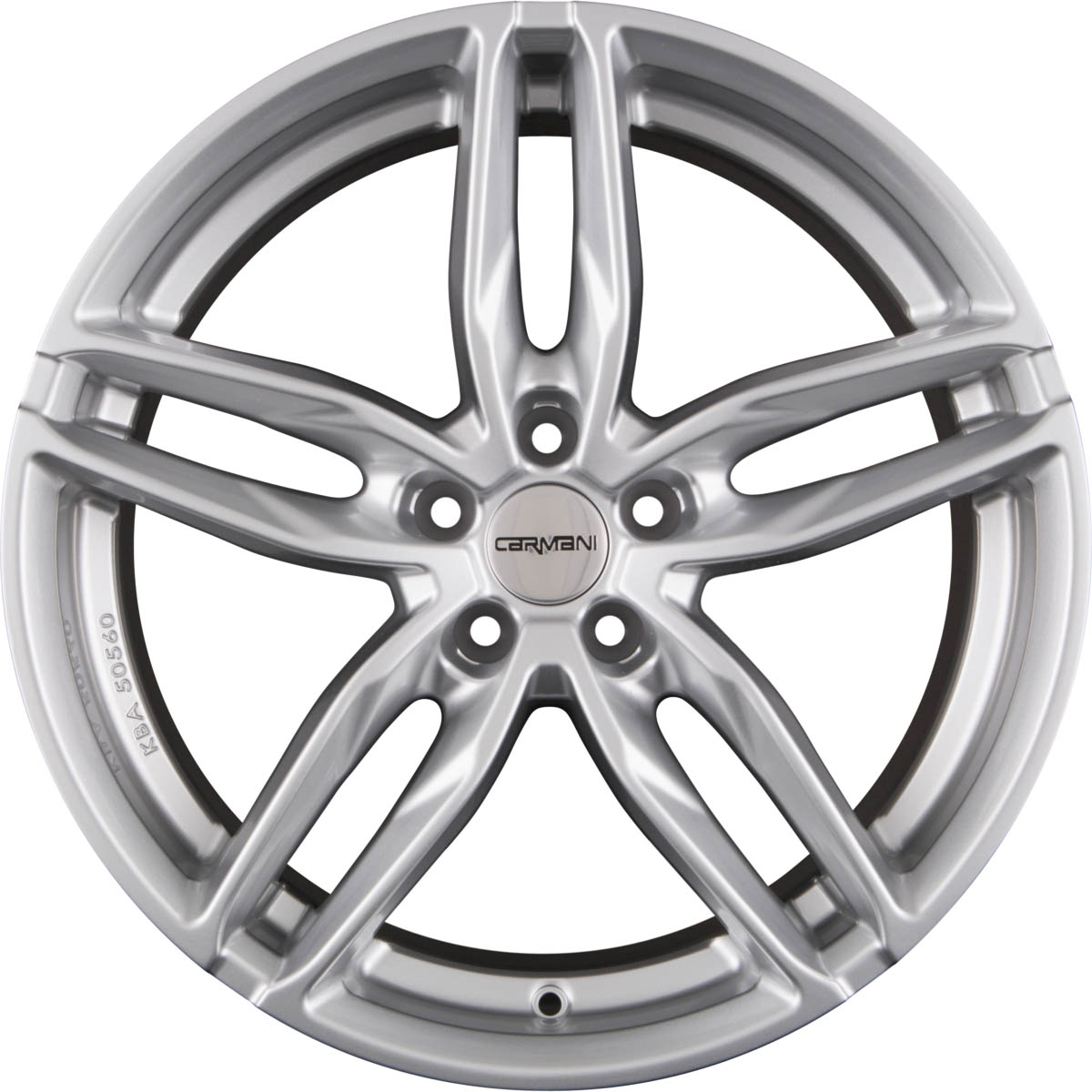 CARMANI CA 13 TWINMAX 8.50x19 5x108.0 ET 45 - felgi aluminiowe (kolor Srebrny)
