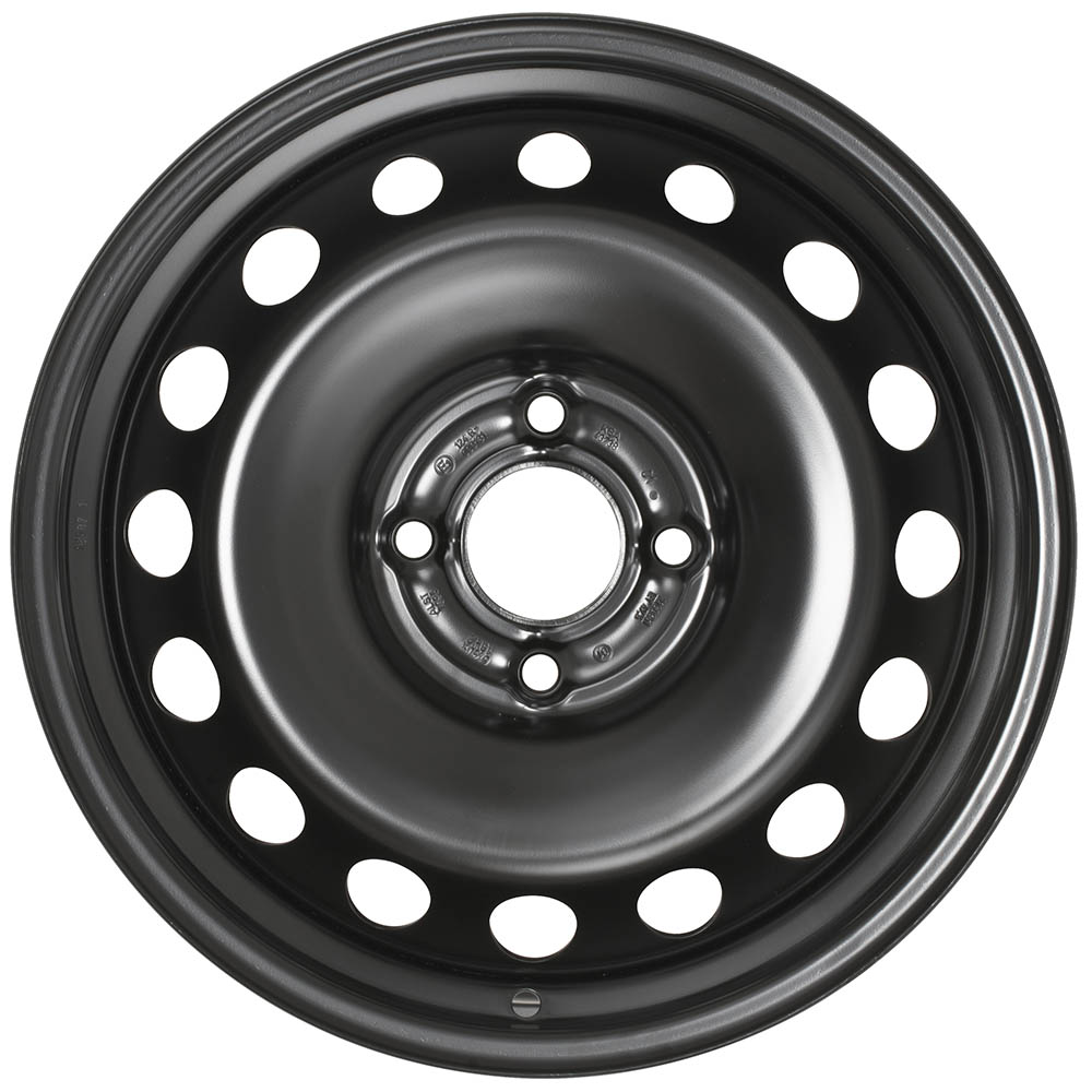 Alcar Stahlrad Fiesta VII (2017-) 6.50x16 4x108.0 ET 48 - felgi stalowe (kolor Czarny)