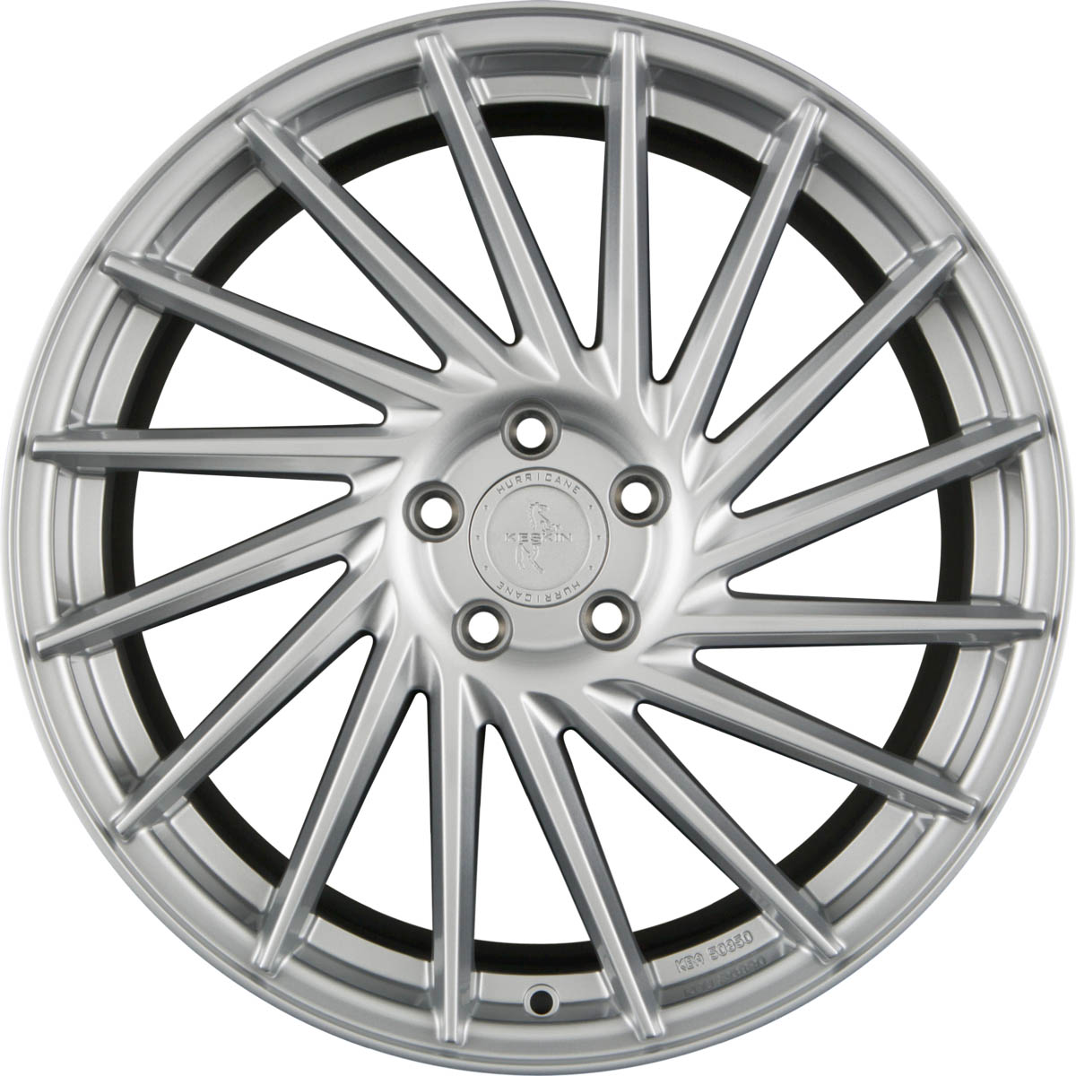KESKIN KT17 HURRICANE 8.00x18 5x114.3 ET 40 - felgi aluminiowe (kolor Srebrny)