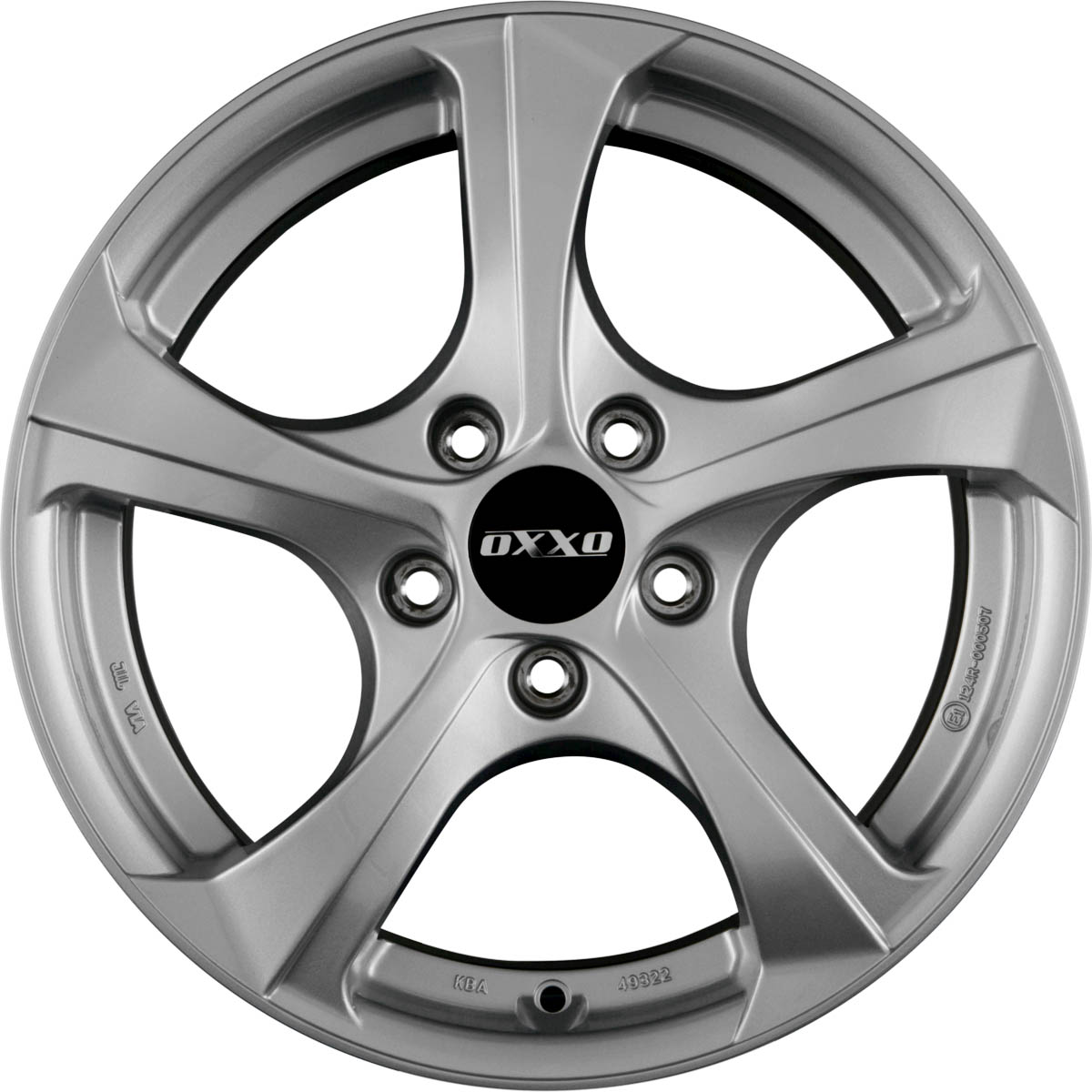 OXXO BESTLA (OX02) 8.00x18 5x120.0 ET 43 - felgi aluminiowe (kolor Srebrny)