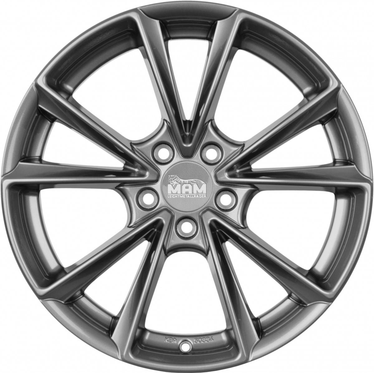 MAM MAM A5 8.00x19 5x112.0 ET 45 - felgi aluminiowe (kolor Szary)