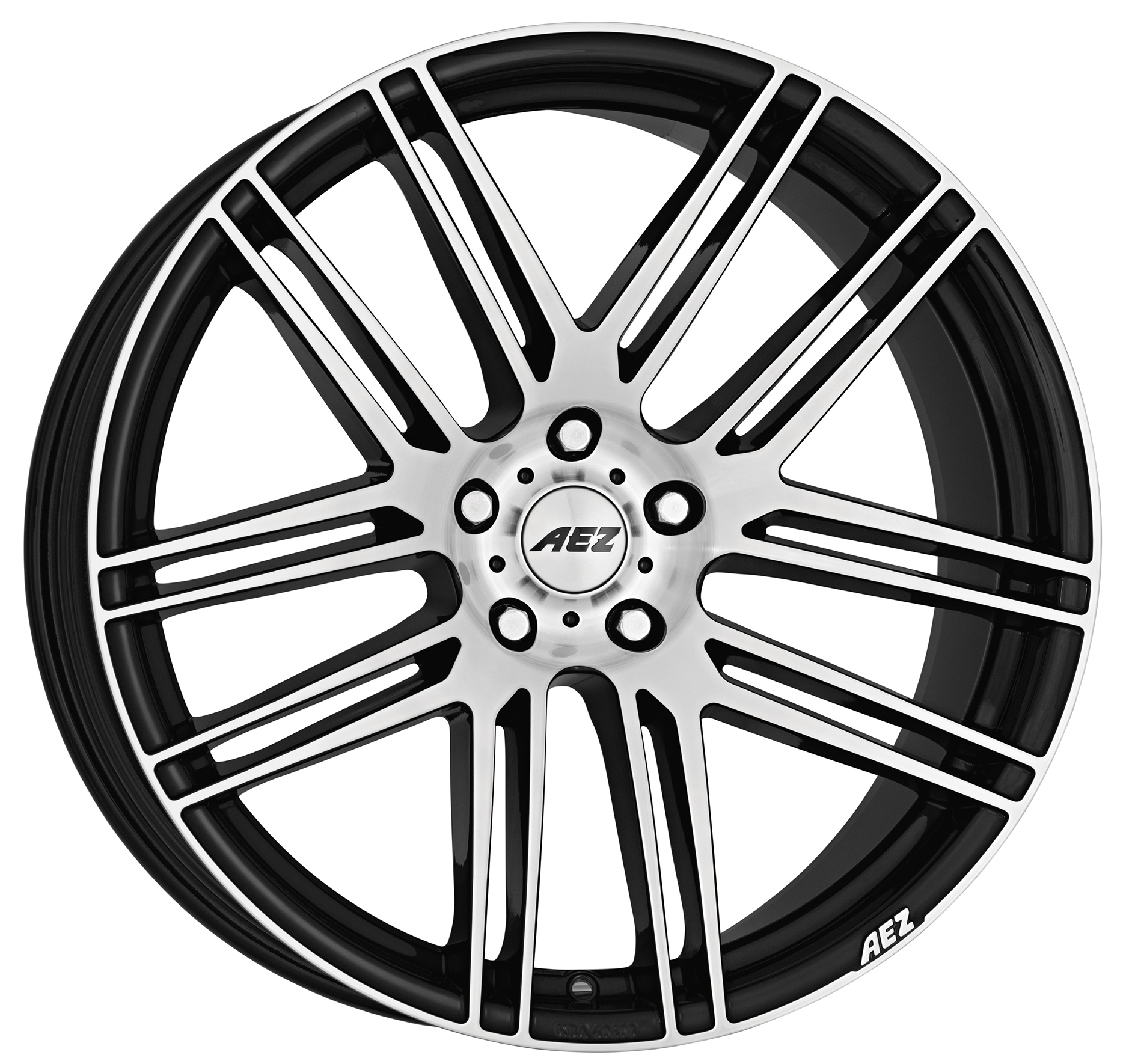 Aez Cliff dark 7.00x17 5x114.3 ET 40 - felgi aluminiowe (kolor Czarny)
