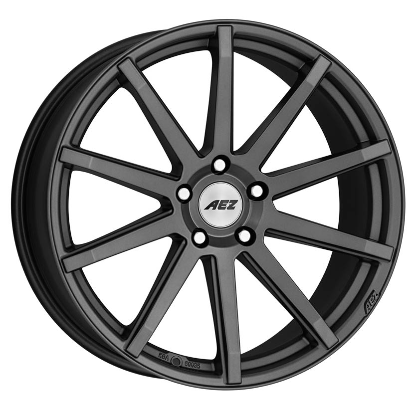 Aez Straight dark 8.00x18 5x112.0 ET 35 - felgi aluminiowe (kolor Grafitowy)
