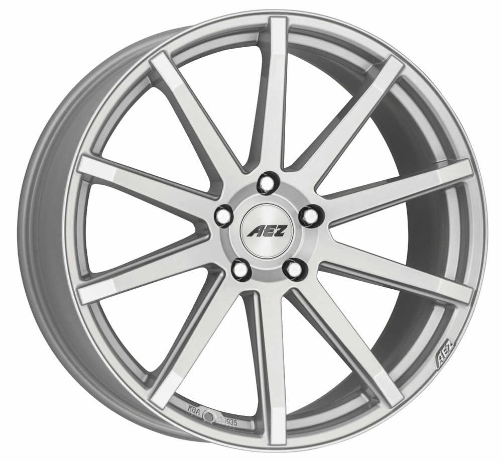 Aez Straight shine 8.00x18 5x112.0 ET 40 - felgi aluminiowe (kolor Srebrny)