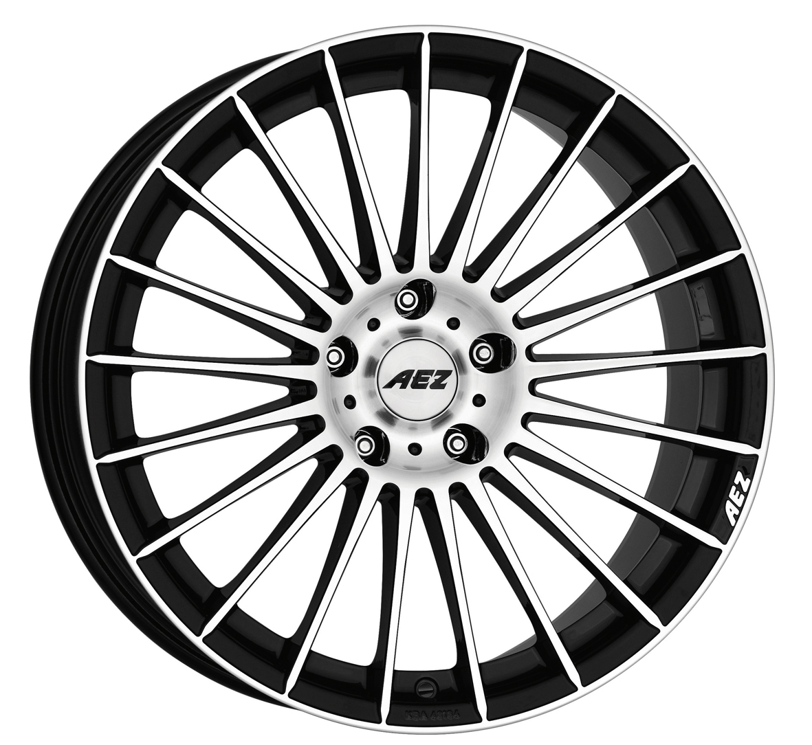Aez Valencia dark 7.00x16 5x105.0 ET 40 - felgi aluminiowe (kolor Czarny)