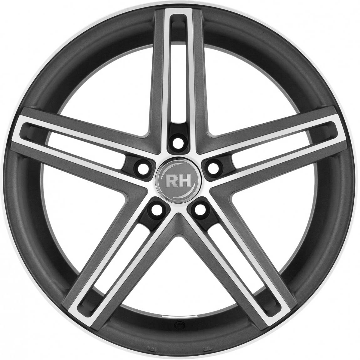 RH ALURAD DG EVOLUTION 8.50x19 5x112.0 ET 45 - felgi aluminiowe (kolor Antracytowy)