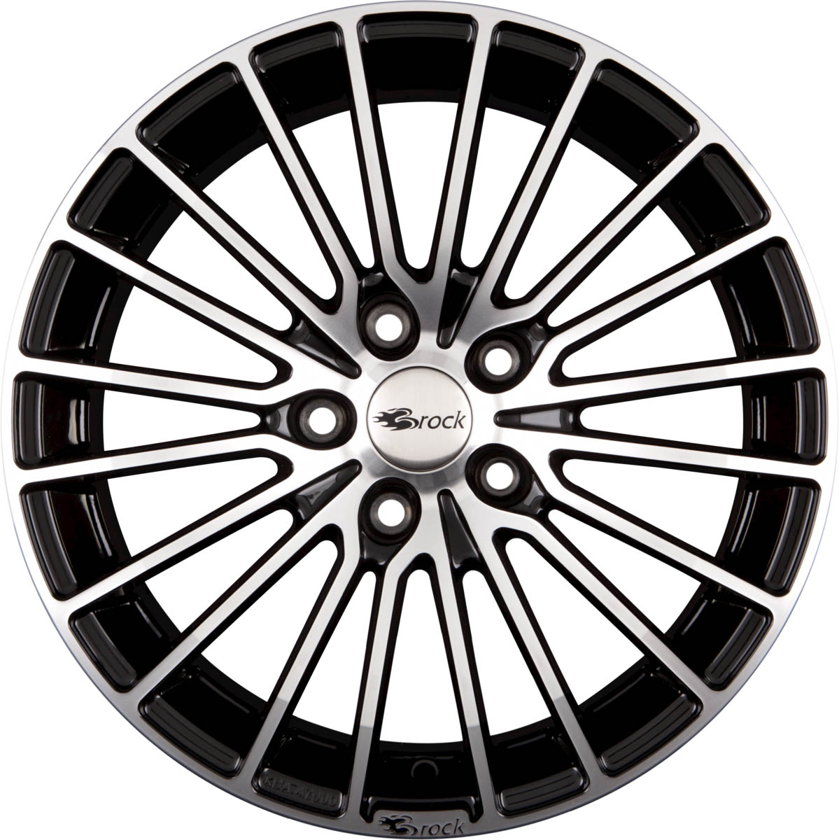 BROCK / RC B24 7.00x16 4x98.0 ET 35 - felgi aluminiowe (kolor Czarny)