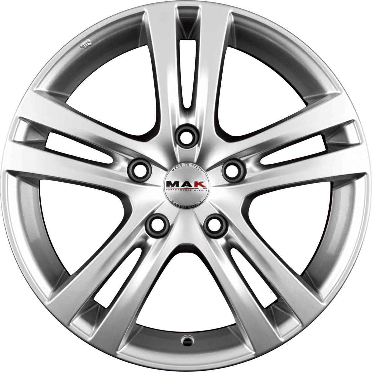MAK ZENITH 7.00x17 5x108.0 ET 50 - felgi aluminiowe (kolor Srebrny)
