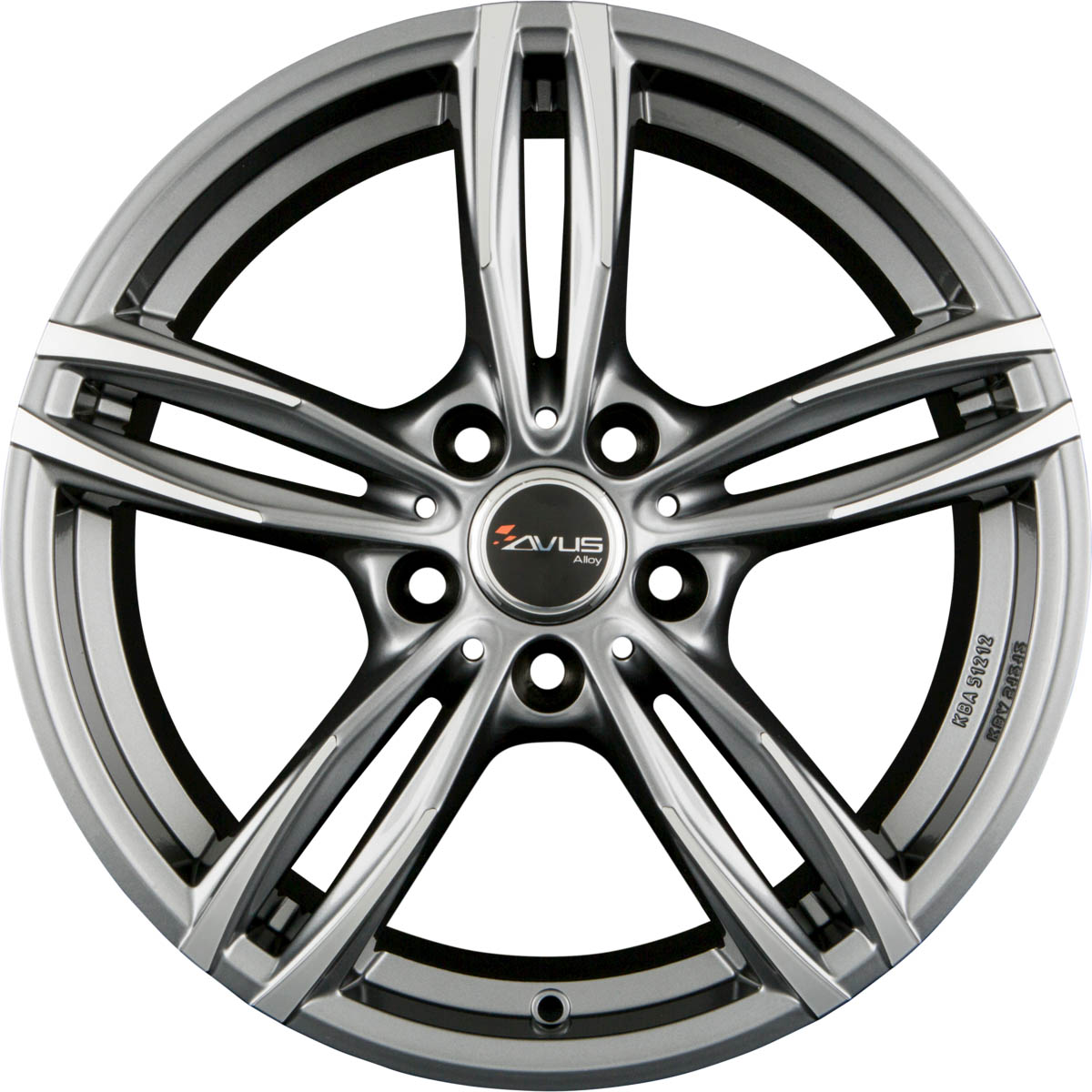 AVUS Racing AF15 8.00x18 5x112.0 ET 45 - felgi aluminiowe (kolor Antracytowy)