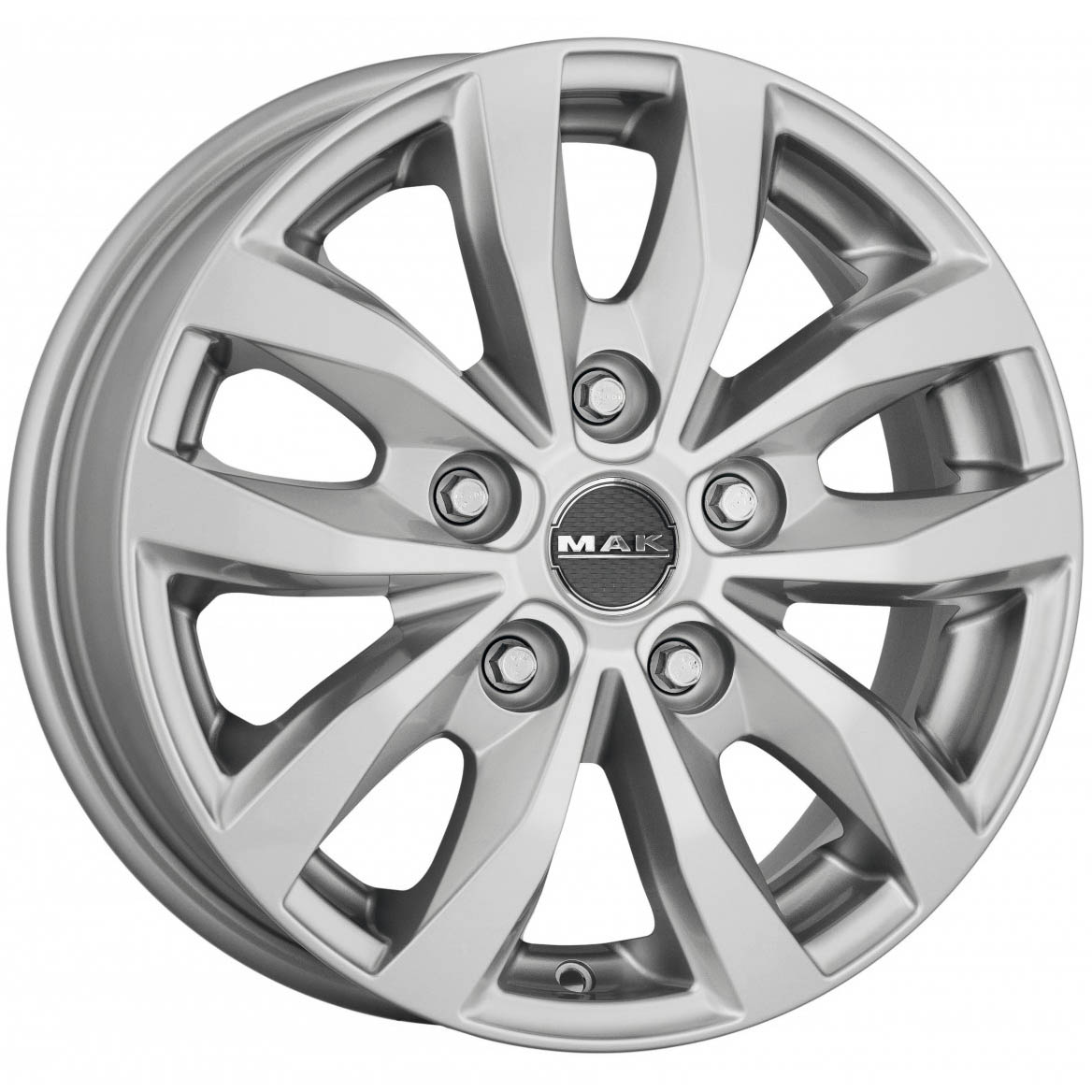 MAK LOAD 5 7.00x17 5x160.0 ET 55 - felgi aluminiowe (kolor Srebrny)
