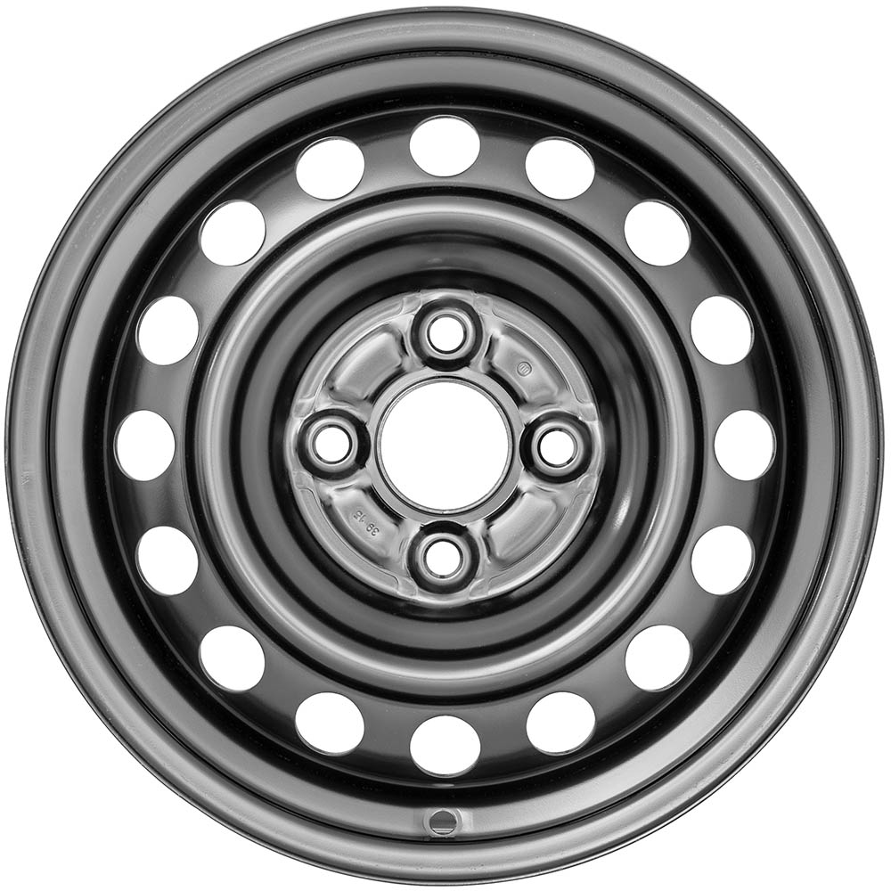 Alcar Stahlrad Attrage 5.00x14 4x100.0 ET 38 - felgi stalowe (kolor Czarny)