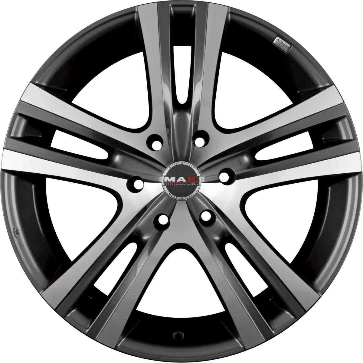 MAK ARIA 6.50x16 6x139.7 ET 46 - felgi aluminiowe (kolor Grafitowy)