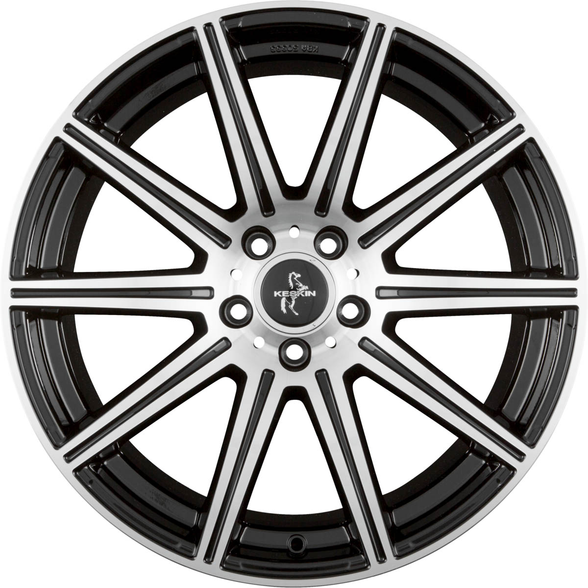 KESKIN KT16 DYNAMIC 8.00x18 5x112.0 ET 45 - felgi aluminiowe (kolor Czarny)