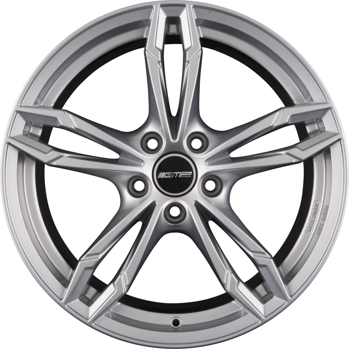 GMP Italia DEA 8.50x19 5x120.0 ET 47 - felgi aluminiowe (kolor Srebrny)