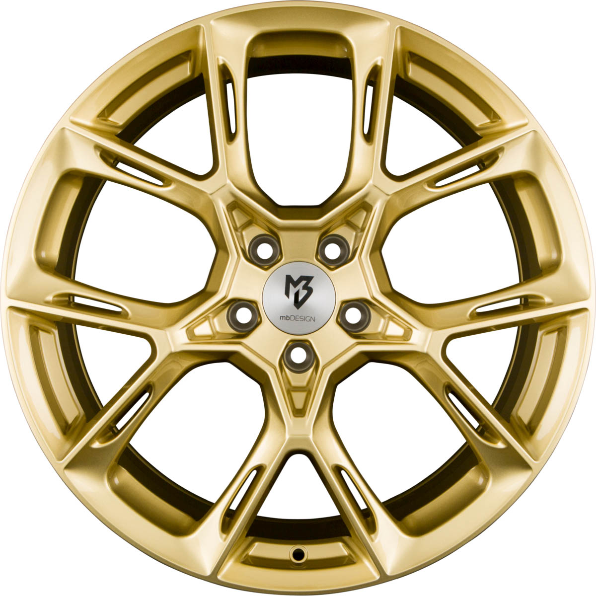 MB-DESIGN KX1 8.50x20 5x112.0 ET 45 - felgi aluminiowe (kolor Złoty)