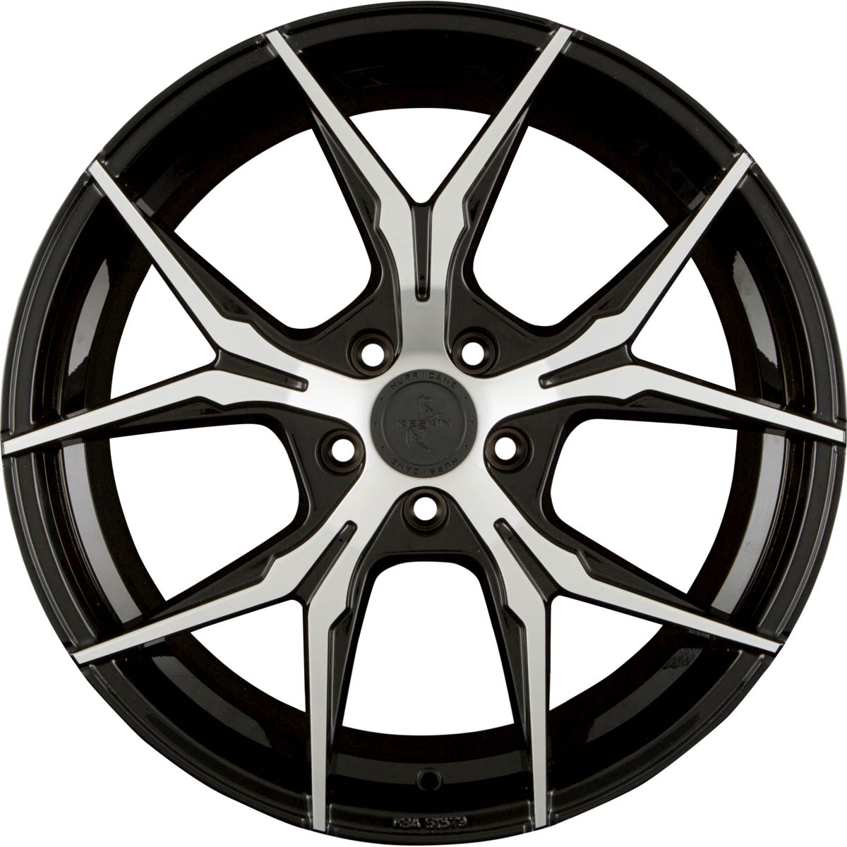 KESKIN KT19 ANGEL 8.50x19 5x112.0 ET 45 - felgi aluminiowe (kolor Czarny)