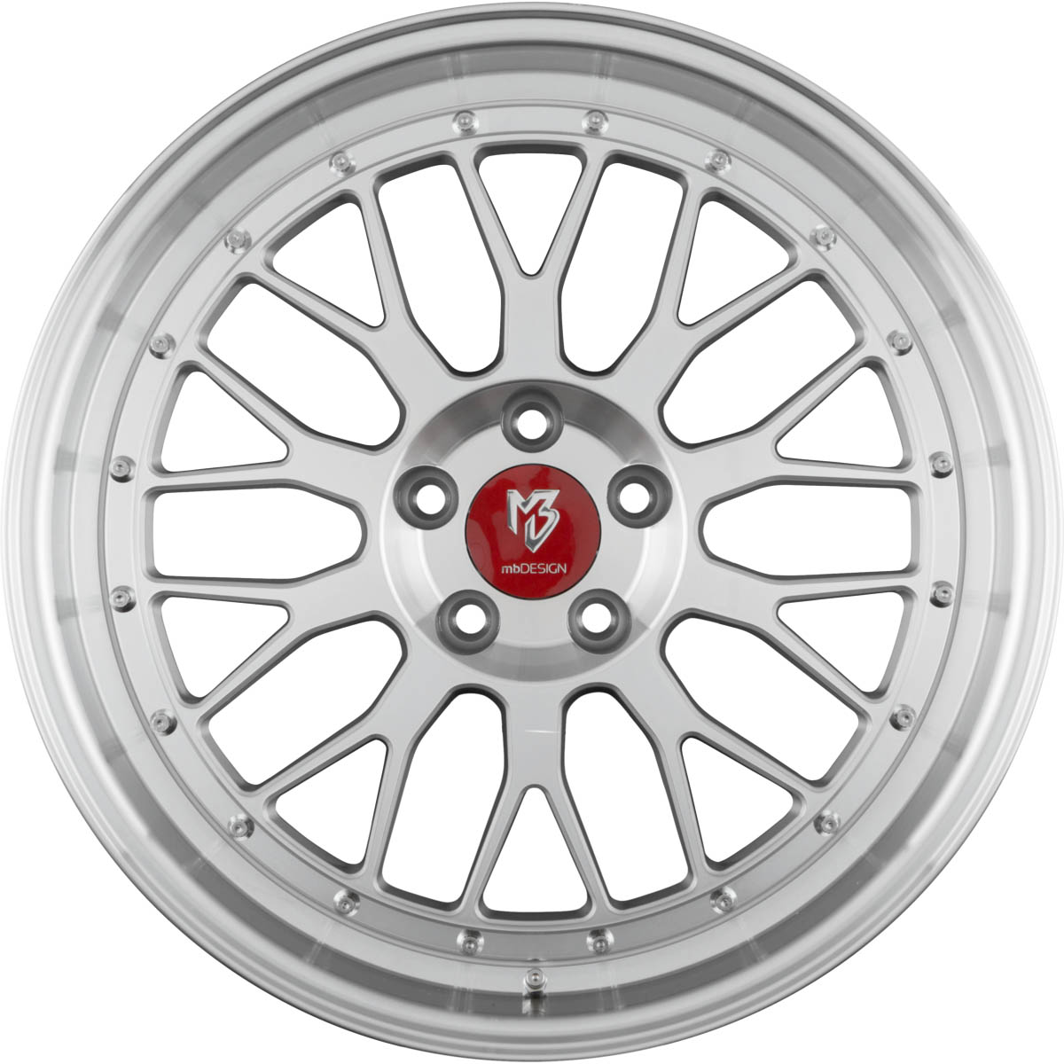 MB-DESIGN LV1 8.50x20 5x112.0 ET 45 - felgi aluminiowe (kolor Srebrny)