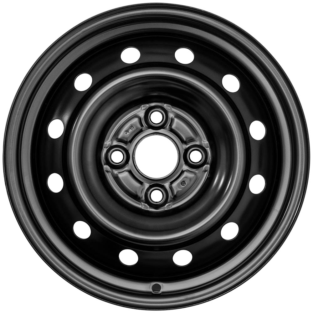 Alcar Stahlrad Karl 5.00x14 4x100.0 ET 38 - felgi stalowe (kolor Czarny)