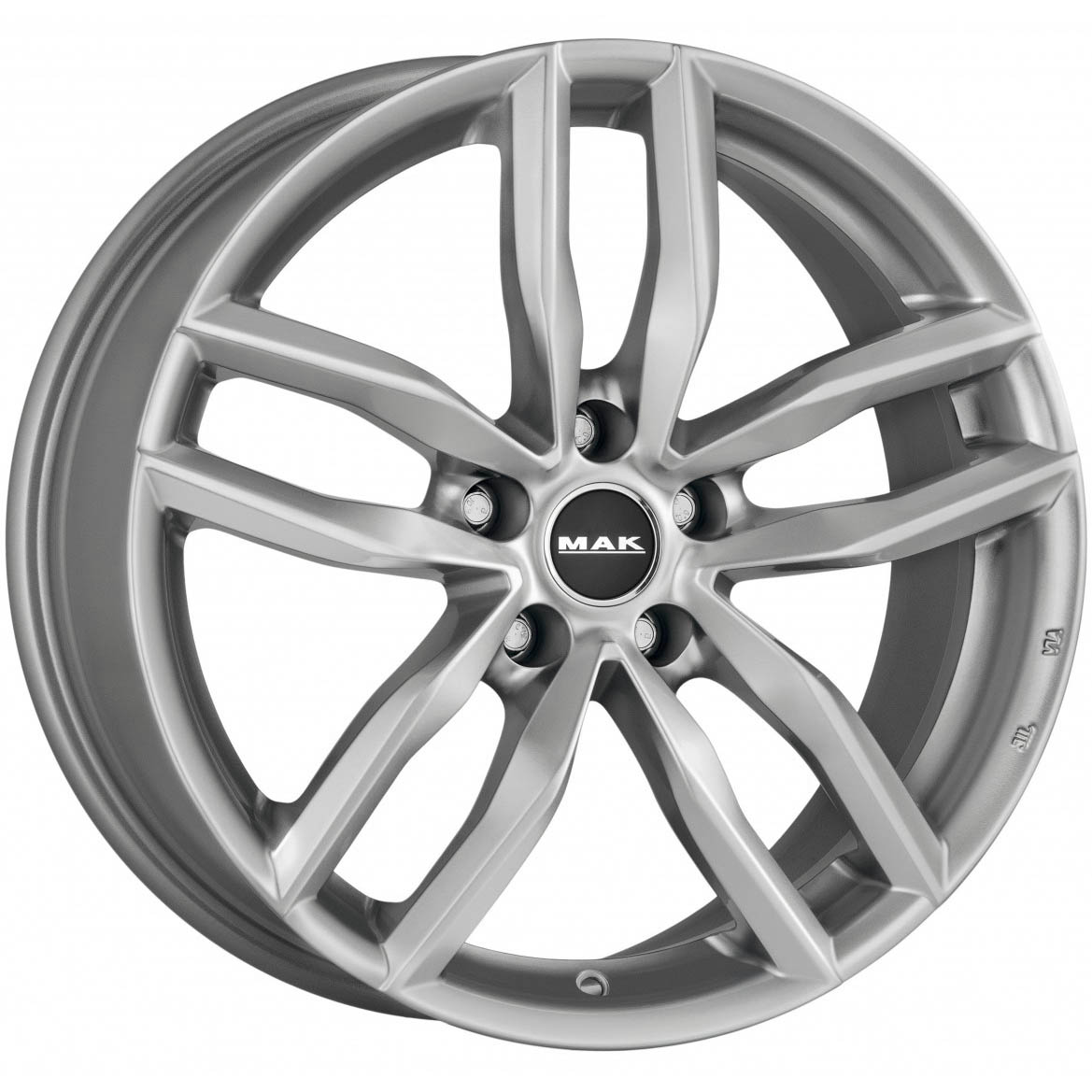 MAK SARTHE 8.00x18 5x112.0 ET 28 - felgi aluminiowe (kolor Srebrny)