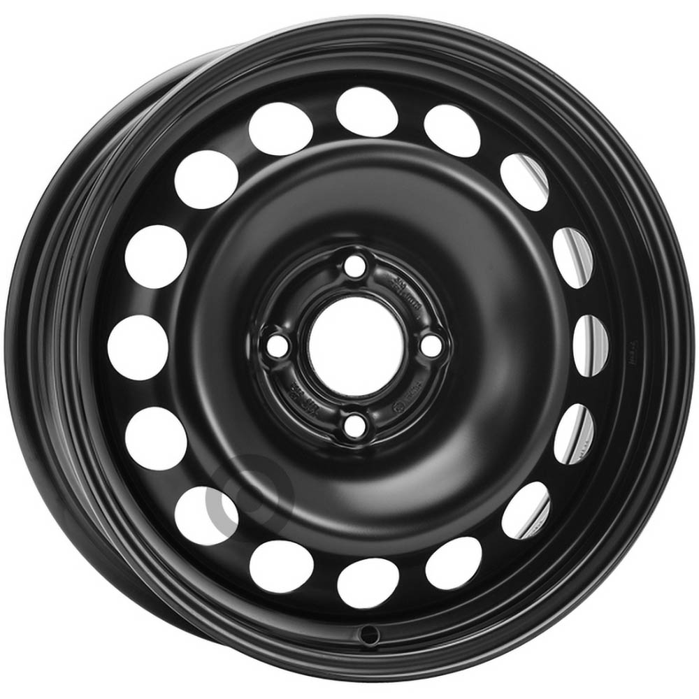 Alcar Stahlrad 2008 / Citroen C4 Cactus (2014-) / C3 Picasso II (2017-) / OPEL Meriva (2017-) / Crossland-X 6.50x16 4x108.0 ET 20 - felgi stalowe (kolor Czarny)