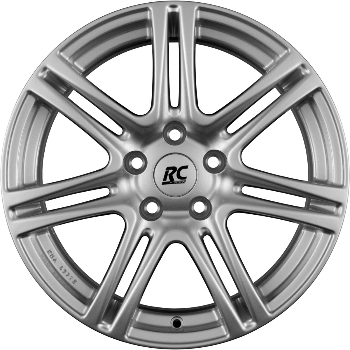 BROCK / RC RC28 7.00x16 5x100.0 ET 38 - felgi aluminiowe (kolor Srebrny)