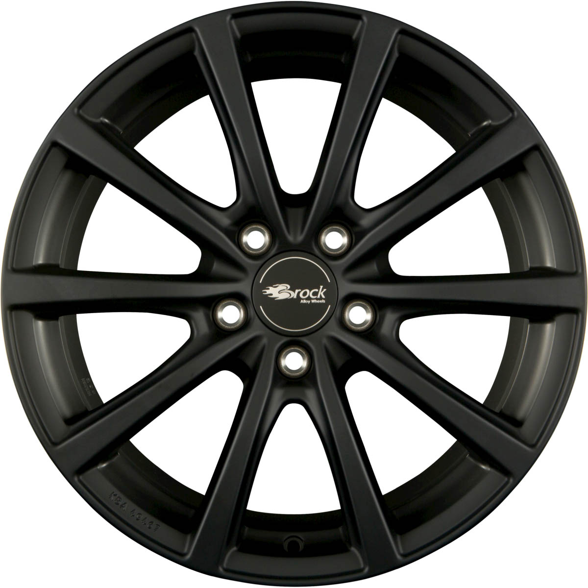 BROCK / RC B32 7.50x19 5x114.3 ET 45 - felgi aluminiowe (kolor Czarny)