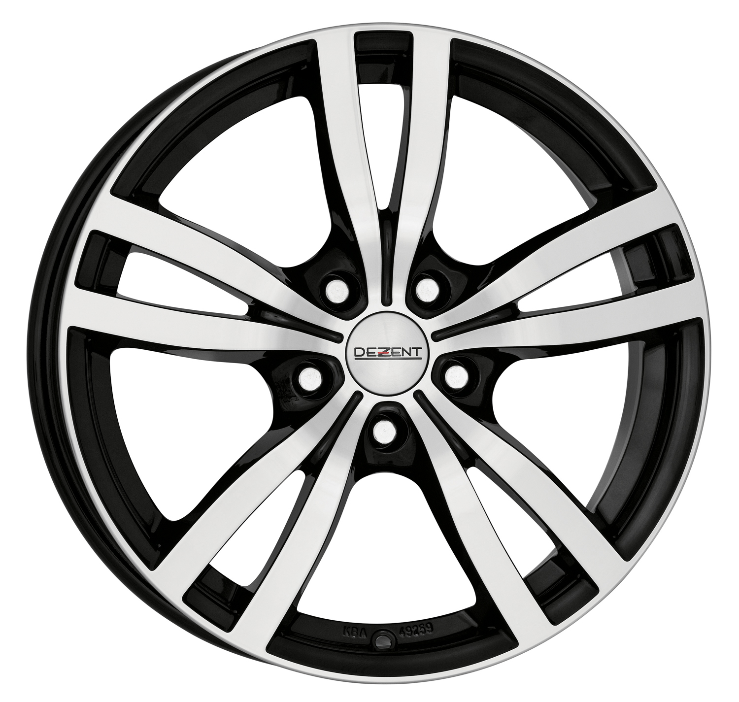 Dezent TC dark 6.00x15 5x100.0 ET 38 - felgi aluminiowe (kolor Czarny)