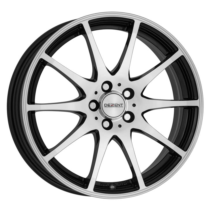 Dezent TI dark 6.00x15 5x114.3 ET 48 - felgi aluminiowe (kolor Czarny)